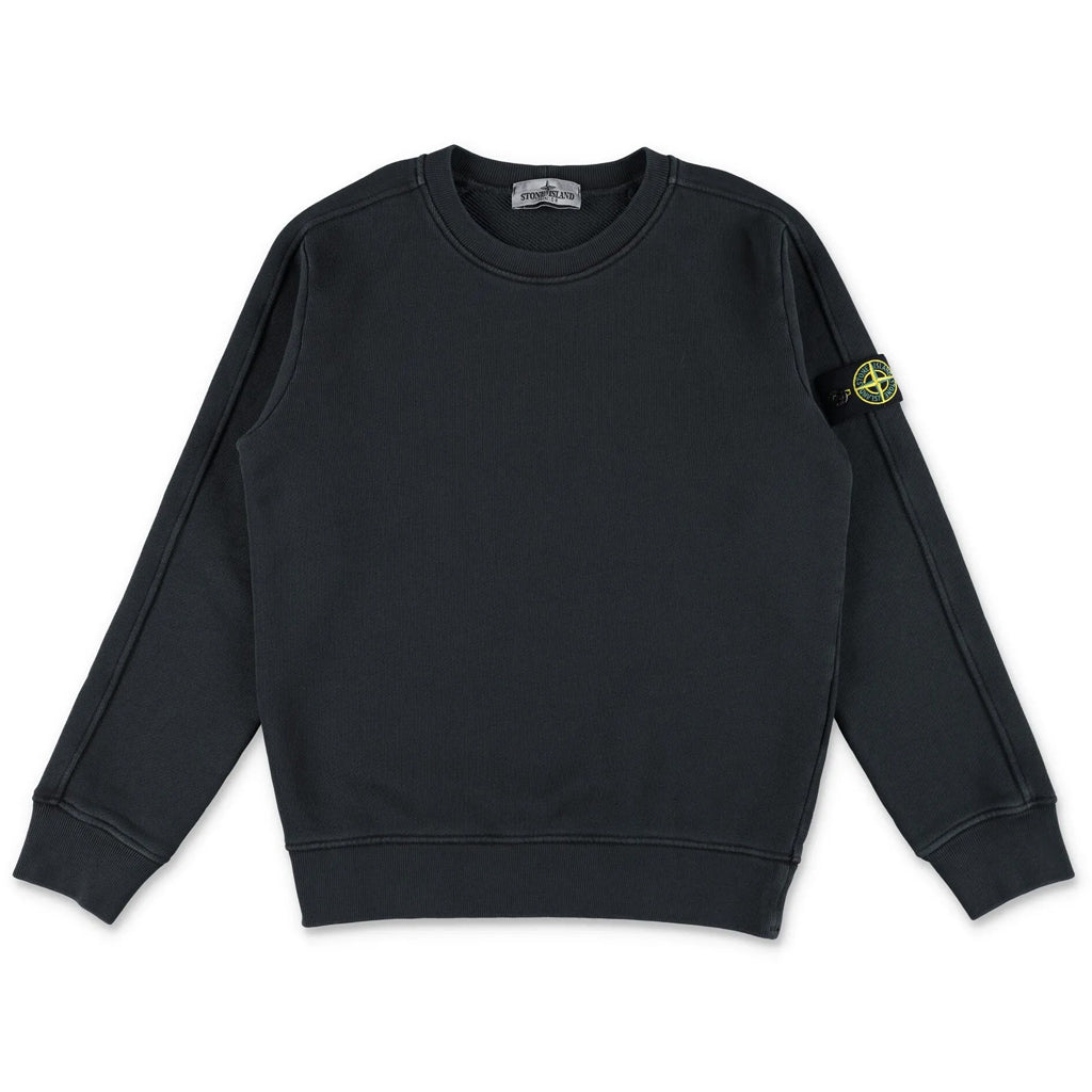 Stone Island Junior Old Effect Sweatshirt