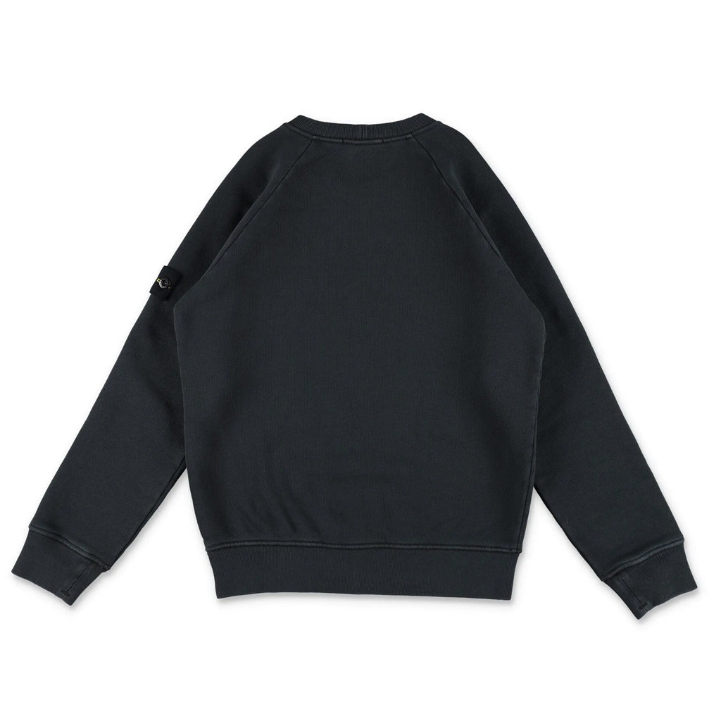 Stone Island Junior Old Effect Sweatshirt