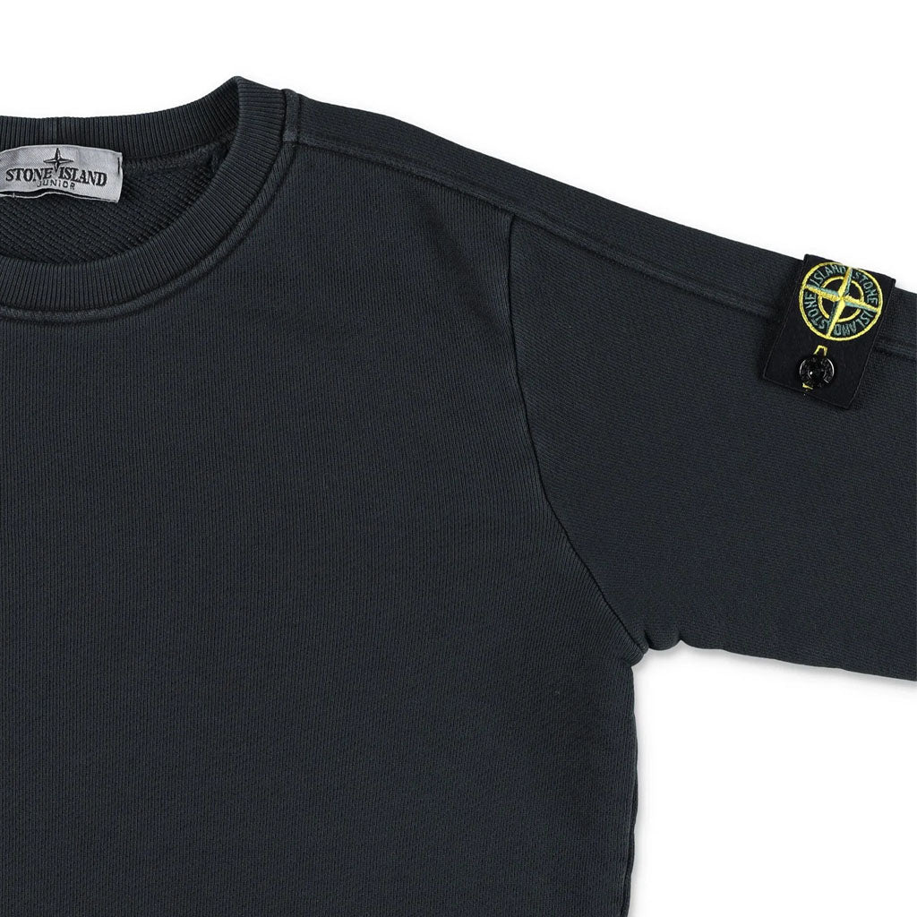 Stone Island Junior Old Effect Sweatshirt