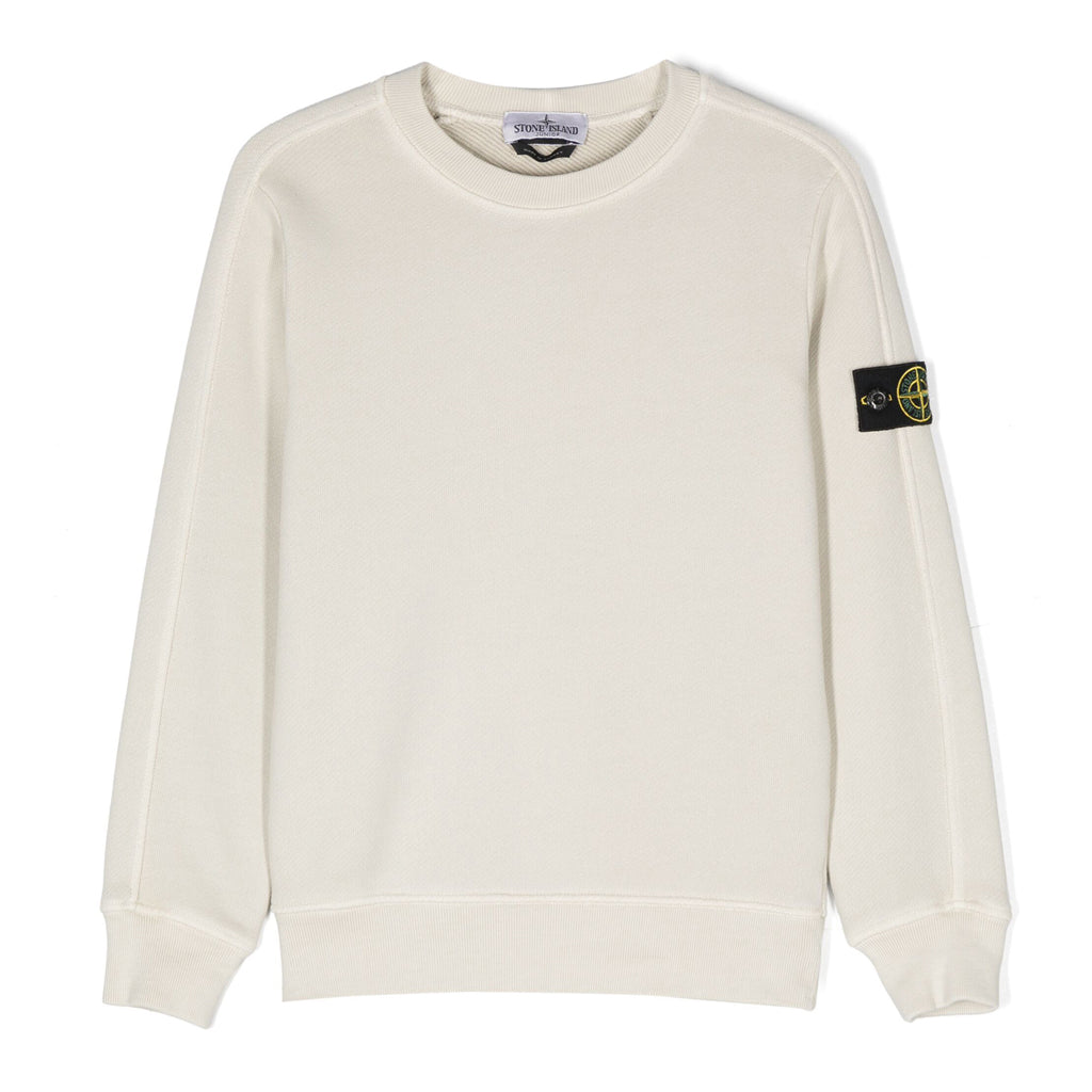 Stone Island Junior Old Effect Sweatshirt