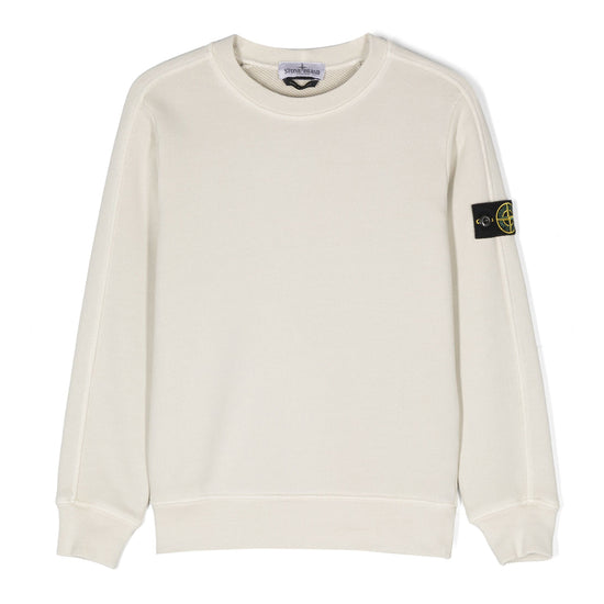 Stone Island Junior Old Effect Sweatshirt