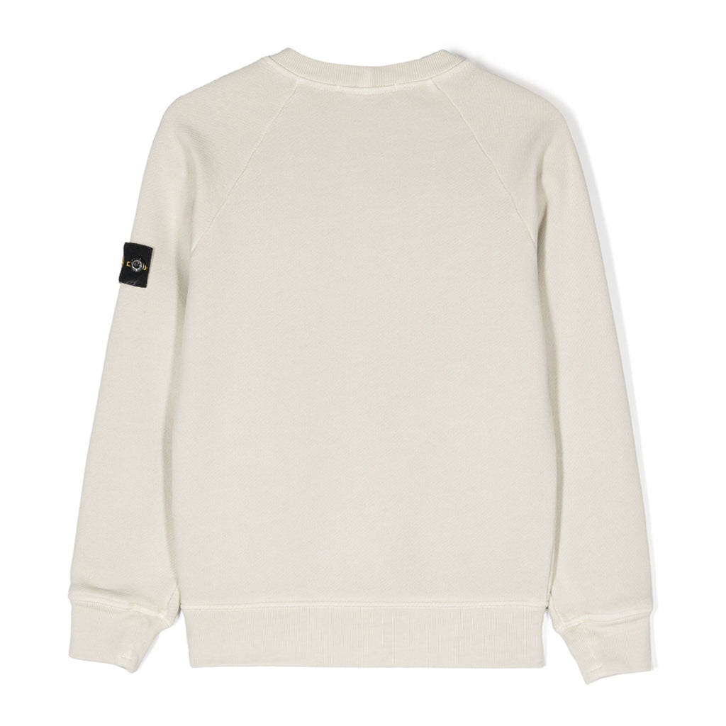 Stone Island Junior Old Effect Sweatshirt