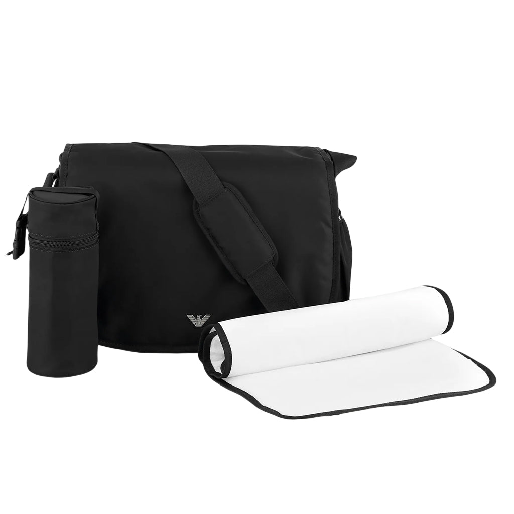 Emporio Armani Junior Mummy Bag Set With Eagle Plate