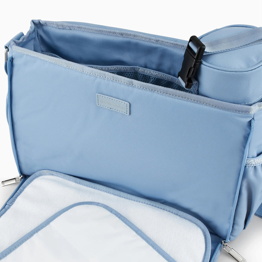 Emporio Armani Junior Mummy Bag Set With Eagle Plate