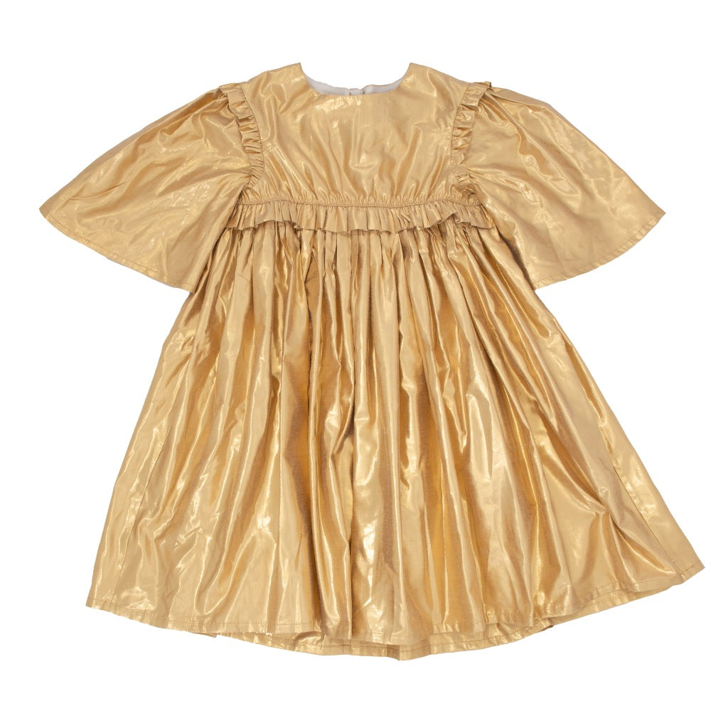Meri Meri Gold Angel Dress 5-6Y