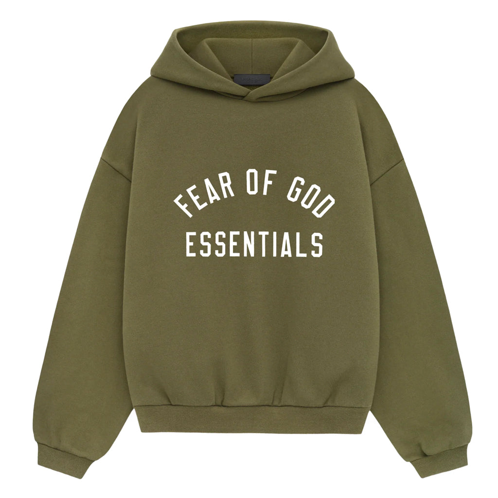 Fear of God Essentials Kids Fleece Hoodie