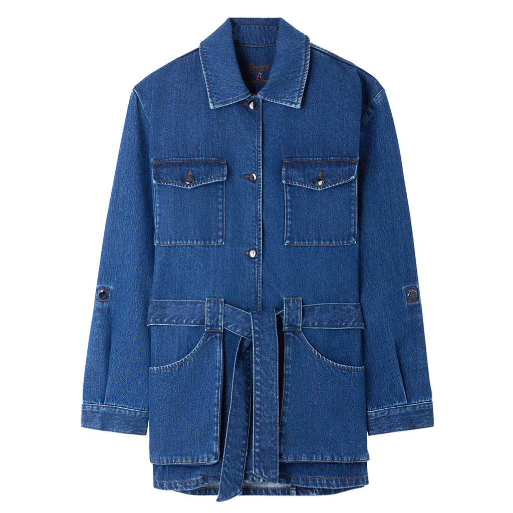 Bonpoint Bonpoint X Vanessa Seward Granger Denim Safari Jacket