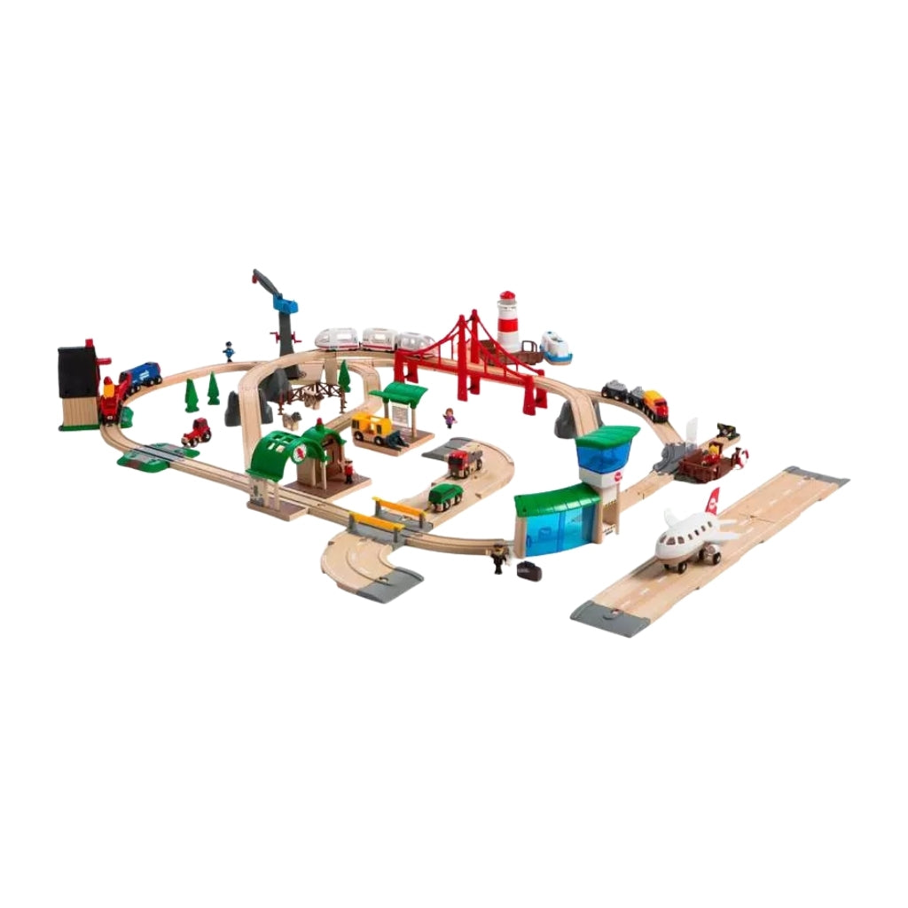 BRIO Railway World Deluxe Set