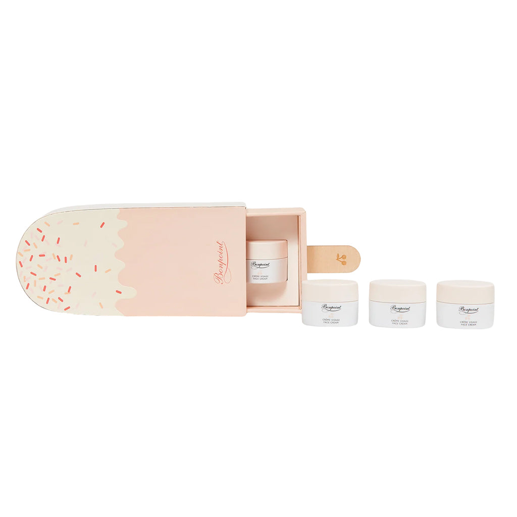 Bonpoint My Little Ice Cream Set – Moisturizing & Soothing Face Cream Trio
