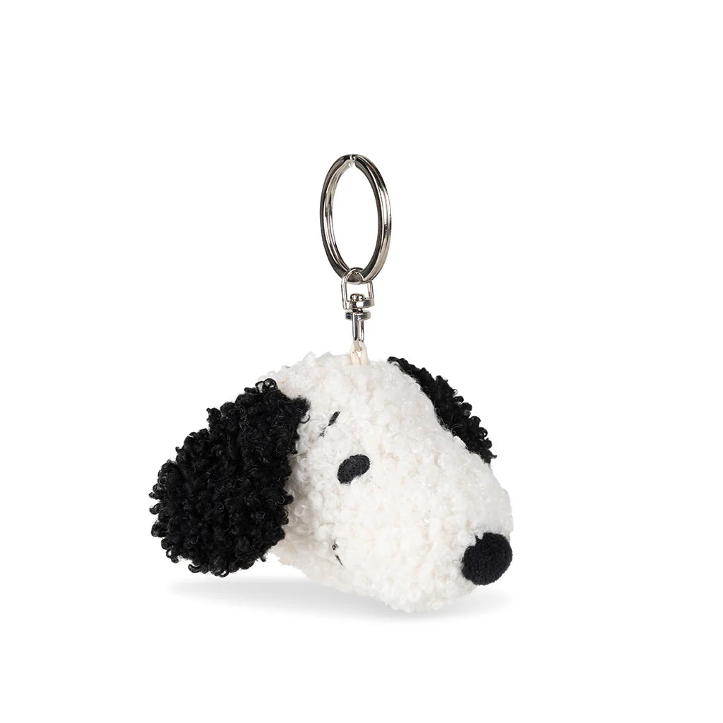 Bon Ton Toys Peanuts Snoopy ECO Tiny Teddy Cream Keychain 4.5cm