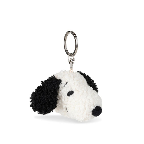 Bon Ton Toys Peanuts Snoopy ECO Tiny Teddy Cream Keychain 4.5cm