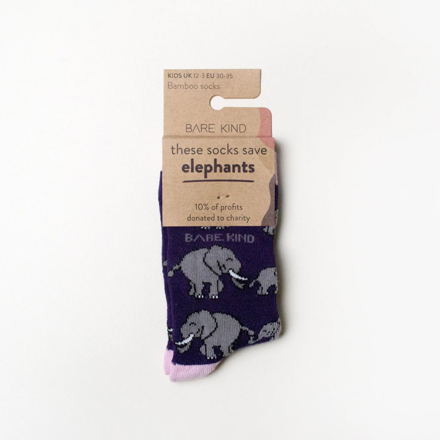 Bare Kind Elephant Socks