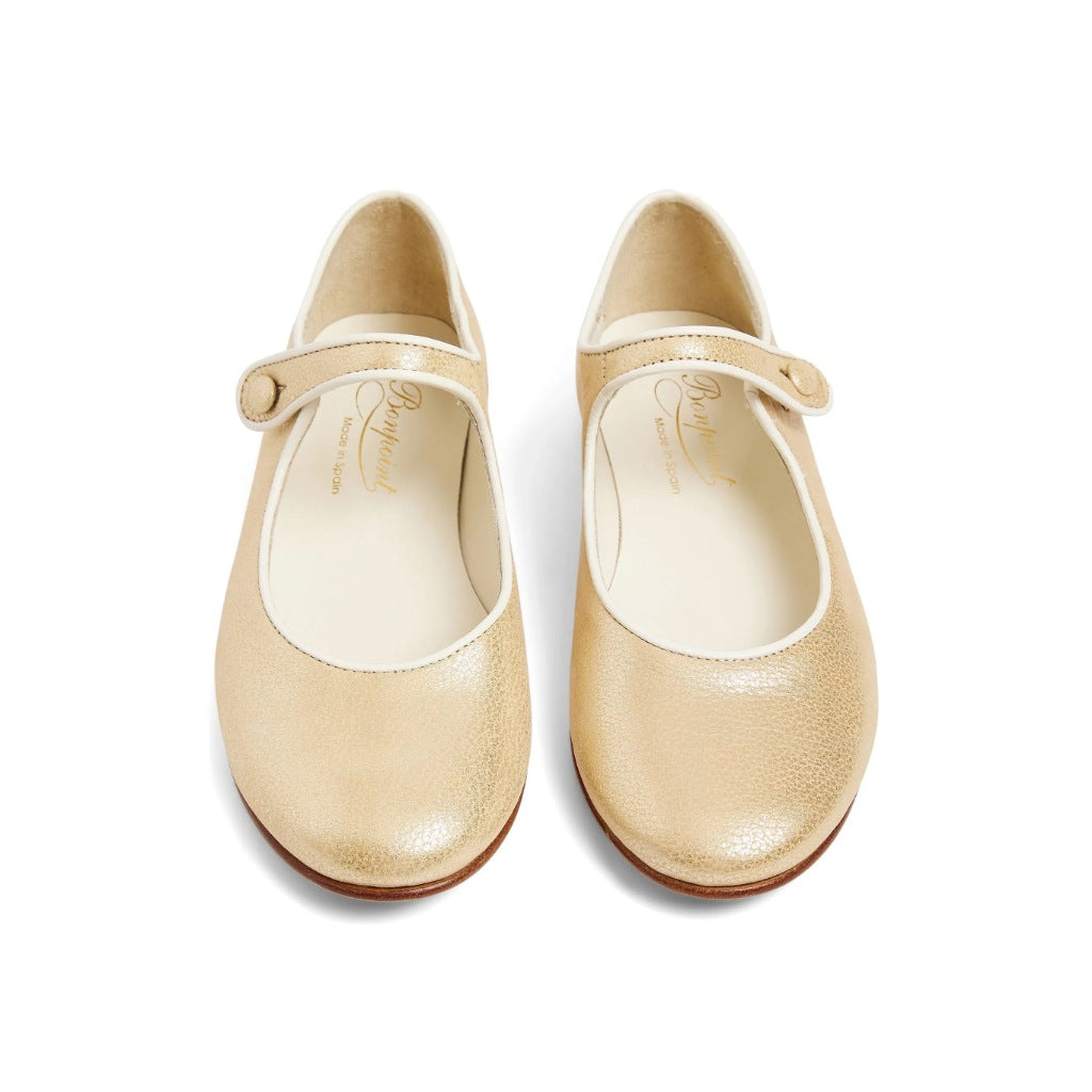Bonpoint Ella Leather Mary Janes