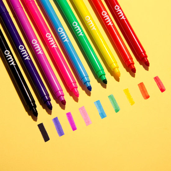 Load image into Gallery viewer, OMY 9 Markers Scented
