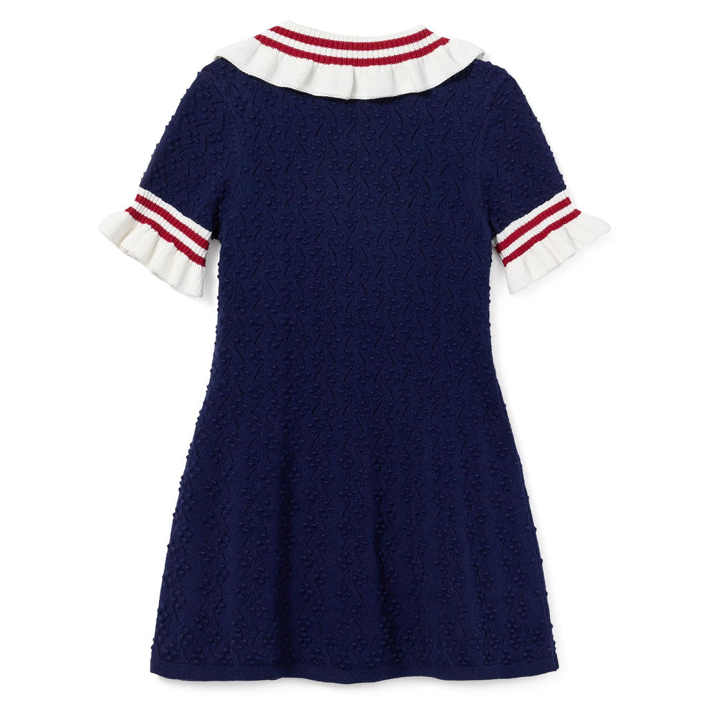 Self Portrait Kids Textured Knit Dress