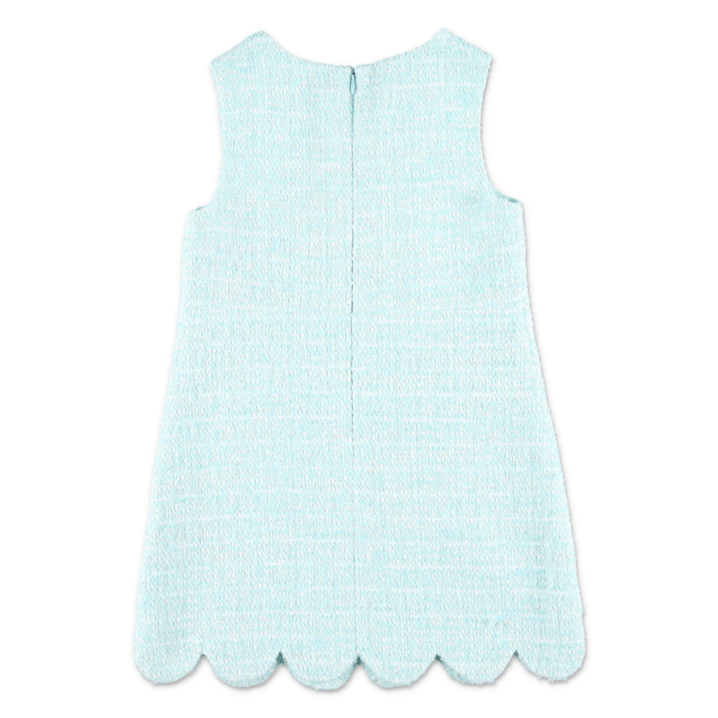 Self Portrait Kids Sequin Boucle Dress