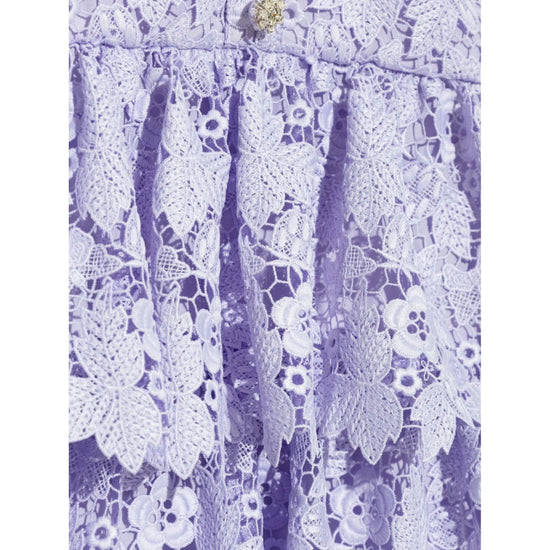 Self Portrait Kids Butterfly Lace Dress