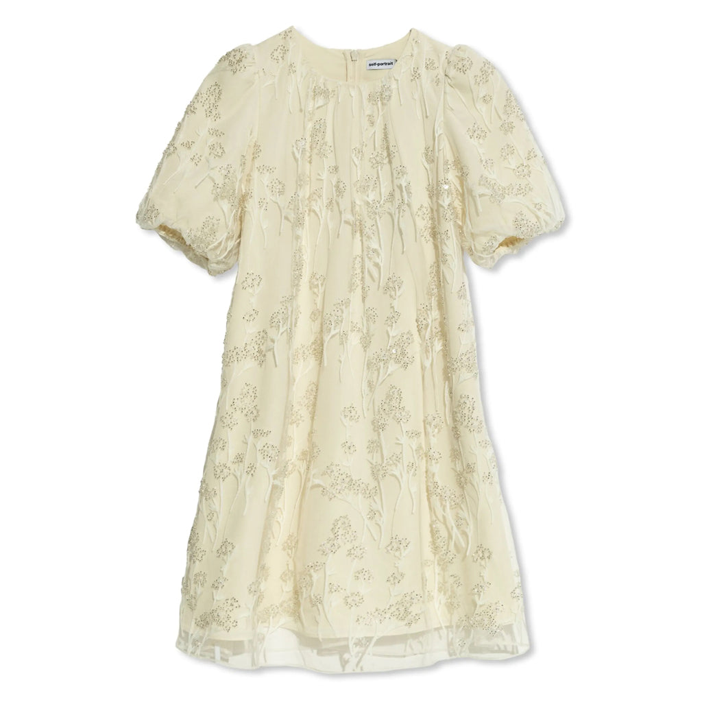 Self Portrait Kids Tulle Flower Dress