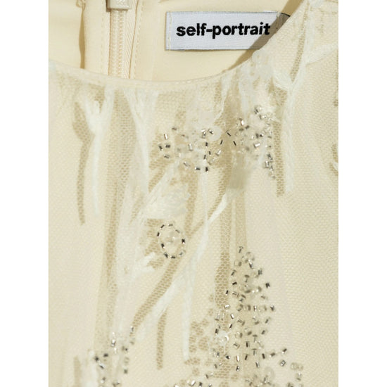 Self Portrait Kids Tulle Flower Dress