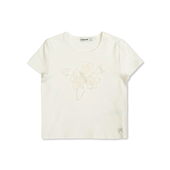 Self Portrait Kids Flower T-shirt