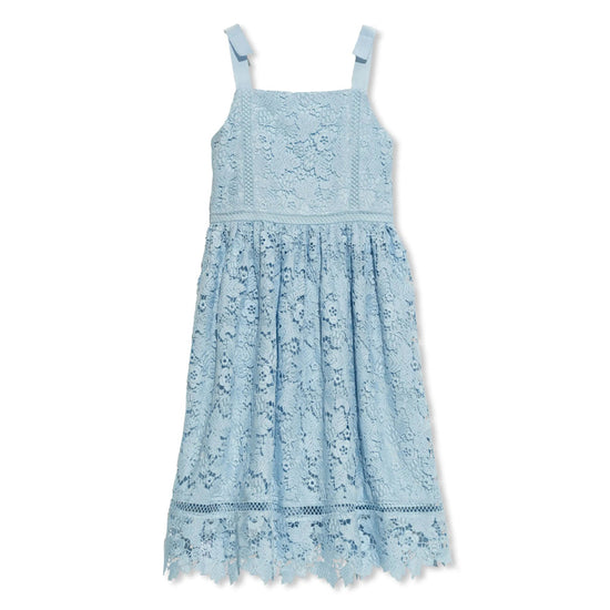 Self Portrait Kids Butterfly Lace Dress