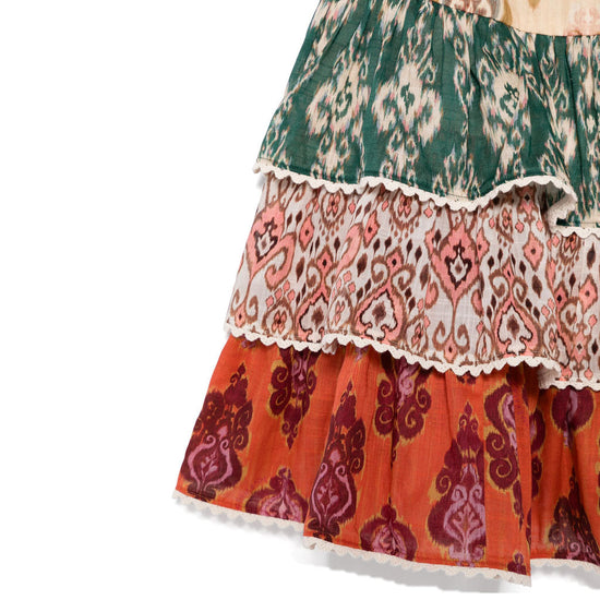 Zimmermann Kids Wylie Halter Tiered Dress