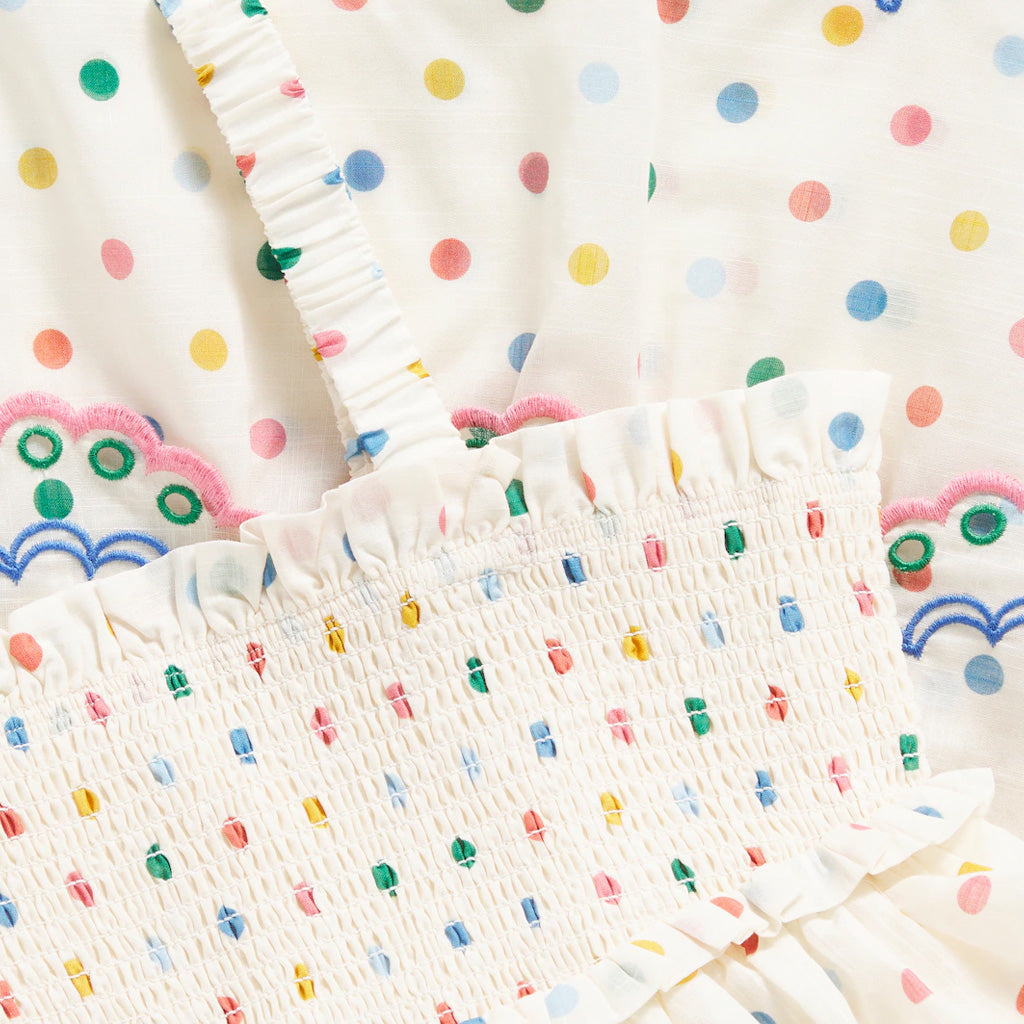 Zimmermann Kids Everley Embroidery Dress