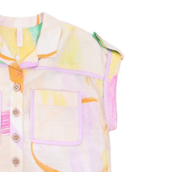 Zimmermann Kids Everley Utility Shirt