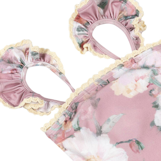 Zimmermann Kids Everley Trim Frill Swimsuit