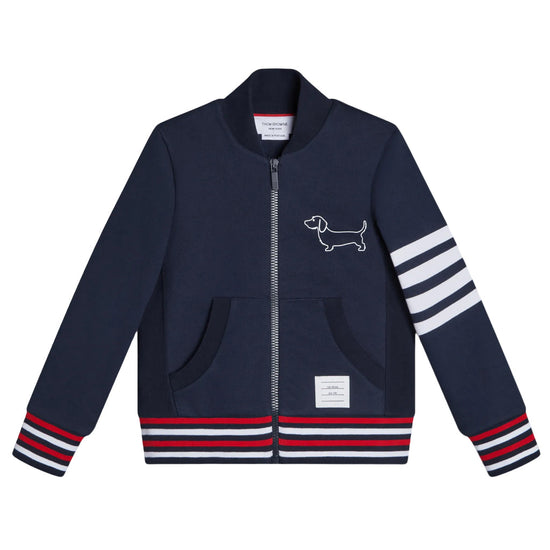 Thom Browne Kids Sweatshirt Bomber and Printed