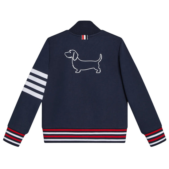Thom Browne Kids Sweatshirt Bomber and Printed