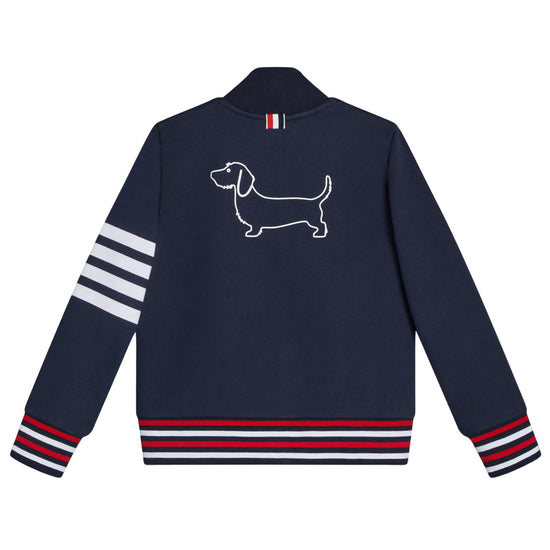 Thom Browne Kids Sweatshirt Bomber and Printed