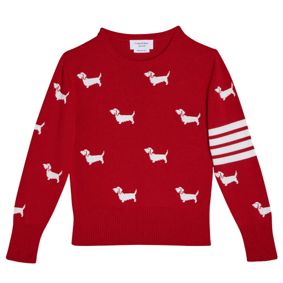 Thom Browne Kids Crew Neck Pullover and Hector