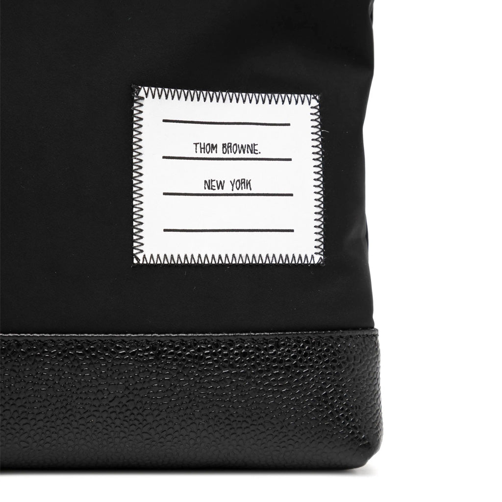 Thom Browne Kids Large Zip Pouch in Poly Twill
