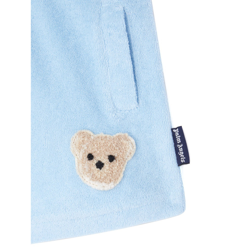 Palm Angels Kids Bear Terry Shorts