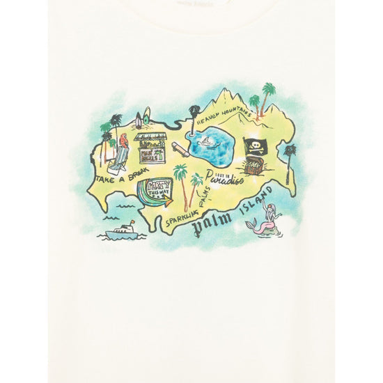 Palm Angels Kids Map Over T-shirt – Kids21