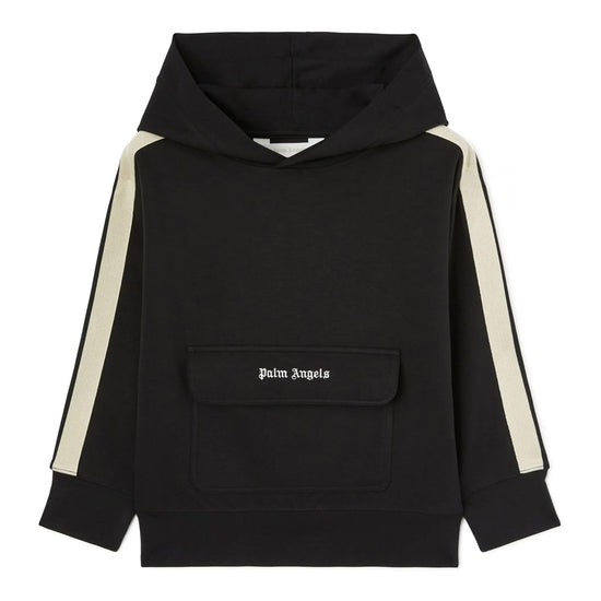 Palm Angels Kids New Track Pocket Hoodie