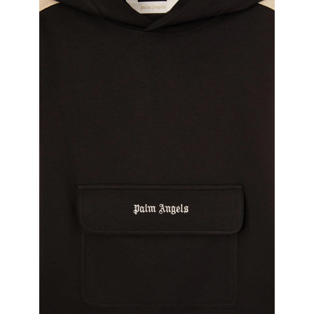 Palm Angels Kids New Track Pocket Hoodie