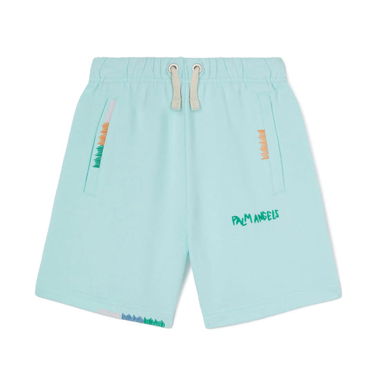 Palm Angels Kids Embroidery Mult. Sweat Shorts