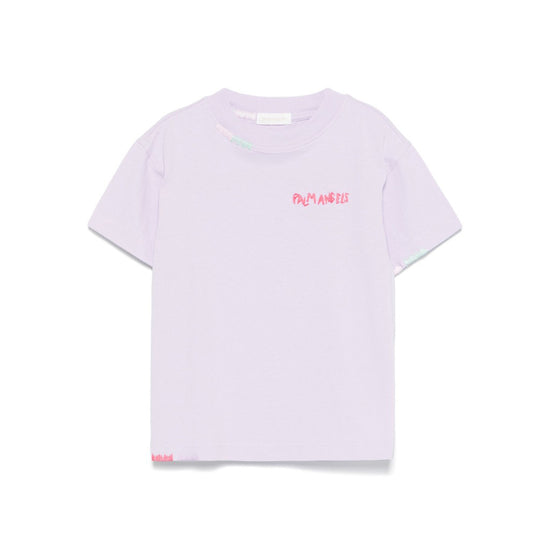 Palm Angels Kids Embroidery Mult. Reg Tee
