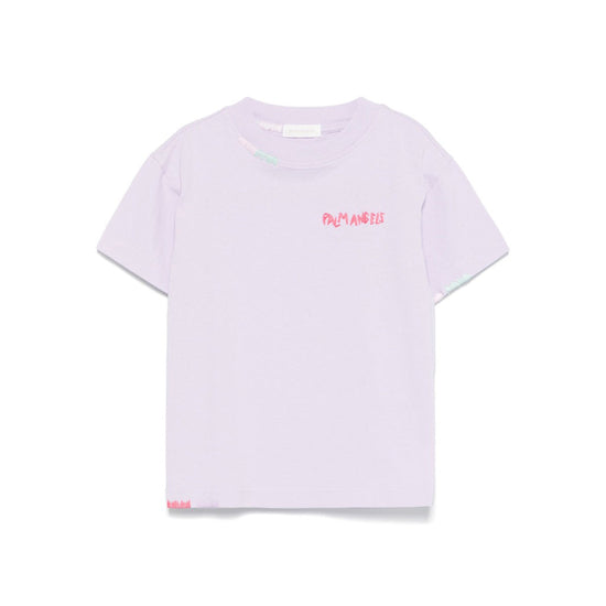 Palm Angels Kids Embroidery Mult. Reg Tee
