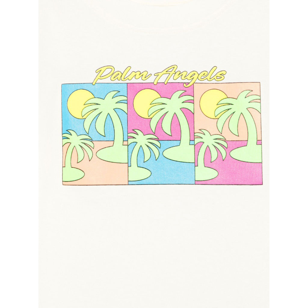 Palm Angels Kids Triple Pop Palms Reg. Tee