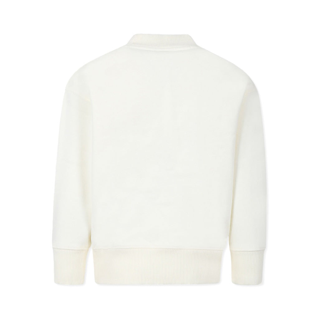 Palm Angels Kids Classic Curved Logo Crewneck Sweatshirt