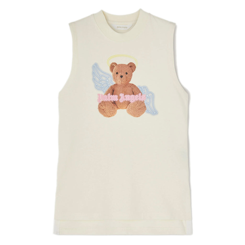 Palm Angels Kids Bear Angel Tank Dress