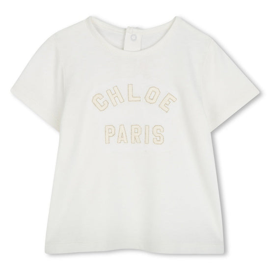 Chloé Kids Short Sleeves T-shirt