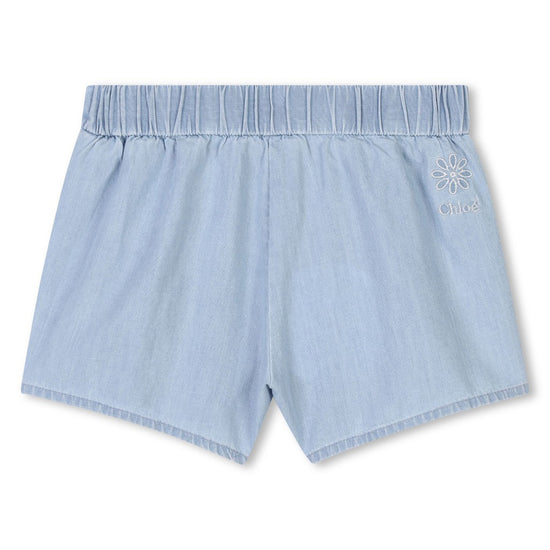 Chloé Kids Denim Shorts