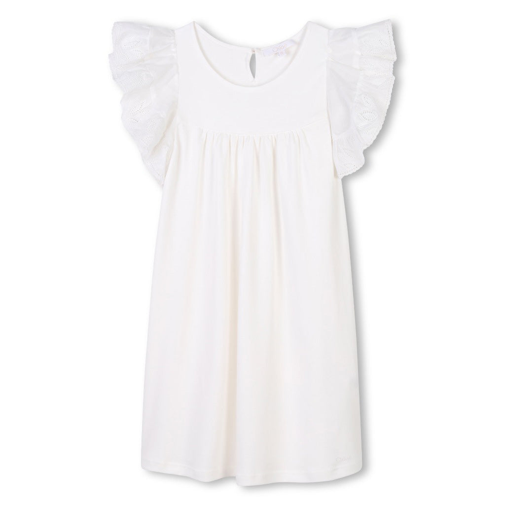 Chloé Kids Short Sleeved Dress