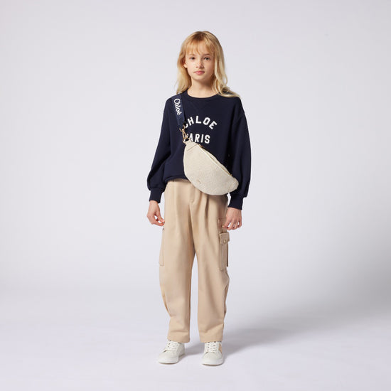 Chloé Kids Cottton Twill Trousers
