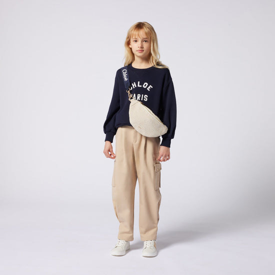 Chloé Kids Cottton Twill Trousers