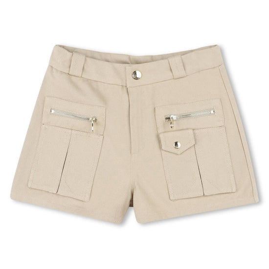 Chloé Kids Cotton Twirl Shorts